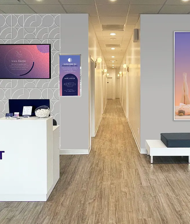 Radiant Waxing salon interior
